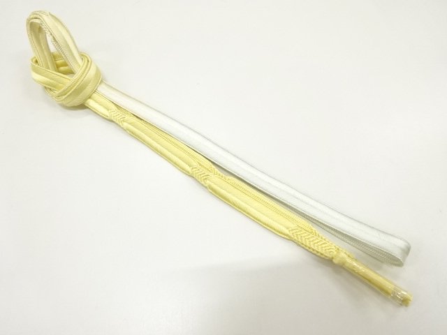 未使用品　正絹　手組帯締め